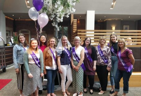 Jessicas hen party women at knutsford 2019