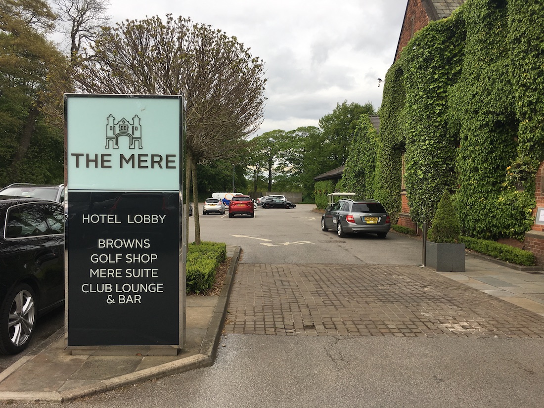 arriving at the mere knutsford 2019